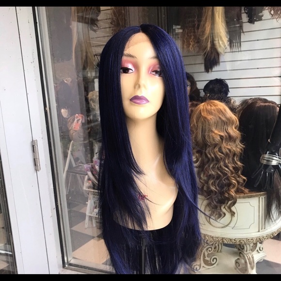 Blue wig Swisslace Lacefront Blue Wig 2025 - Picture 3 of 8